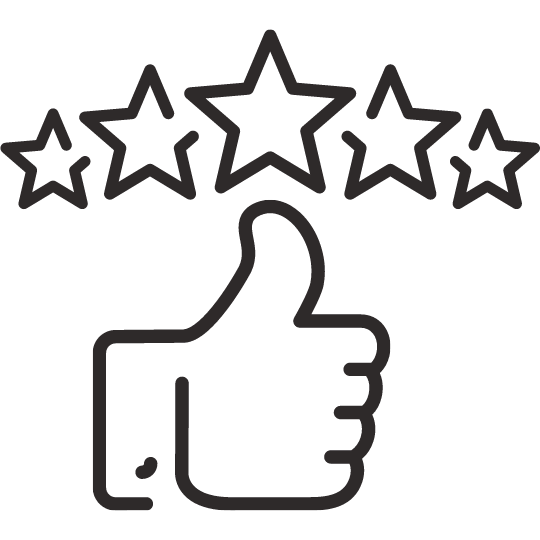 MyClipies Trust Badges Thumbs up 5 Stern Bewertungen